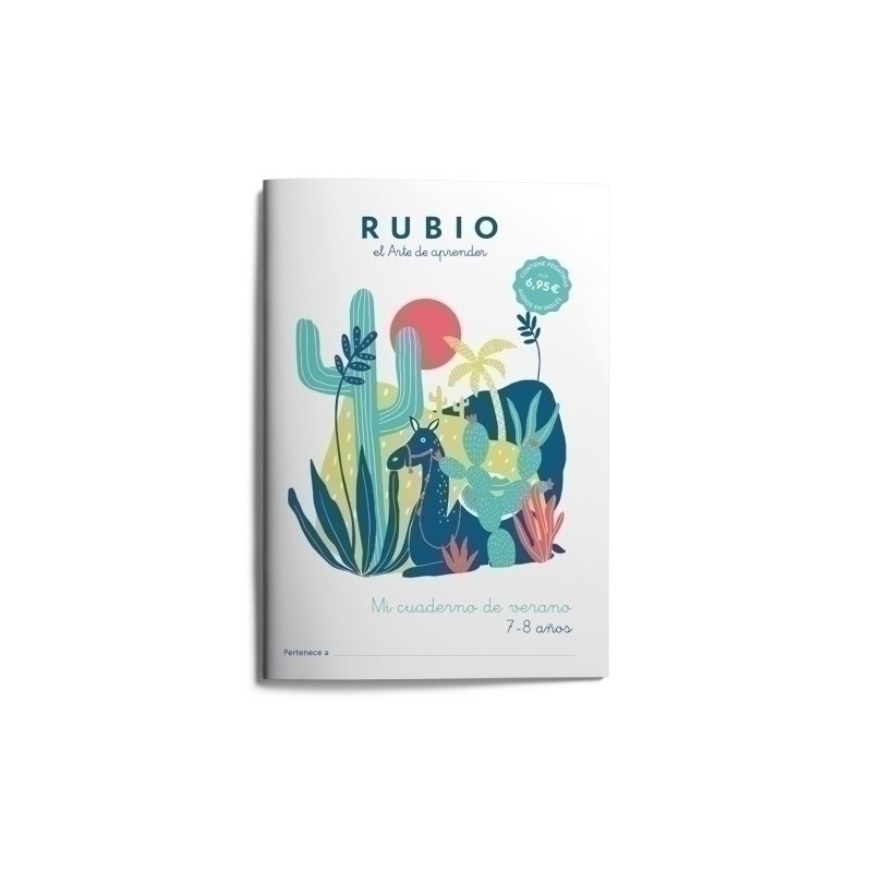 VERANO78-CUADERNO RUBIO A4 VERANO 7-8 precio por 5 unidades