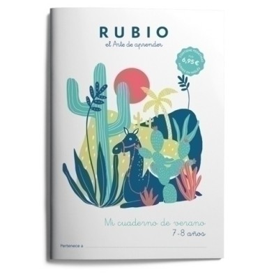 VERANO78-CUADERNO RUBIO A4 VERANO 7-8 precio por 5 unidades
