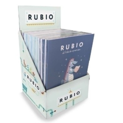 EXPA5 - MINI-CUADERNO RUBIO A5 MINI EXPOSITOR de 45 precio por 1 unidades