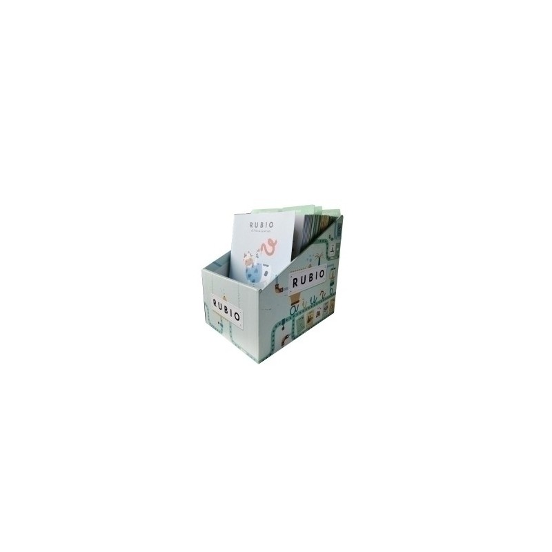 EXPA4 + CARGA-CUADERNO RUBIO EXPOSIT. CARTON A4 de 48 precio por 1 unidades
