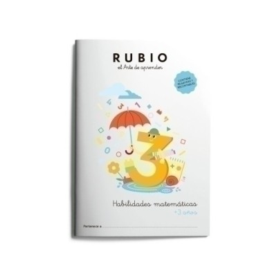 HM3-CUADERNO RUBIO HABILIDADES MATEMATICAS 3 precio por 1 unidades