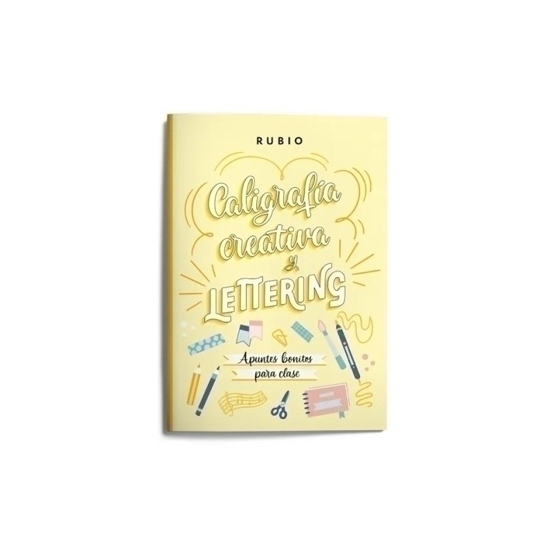 LETT_APUNTES-CUADERNO RUBIO LETTERING APUNTES CLASE precio por 5 unidades