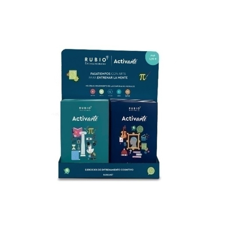 DISPL_ACTIV_EXP+CARG-CUADERNO RUBIO ACTIVARTE EXPOSITOR precio por 1 unidades