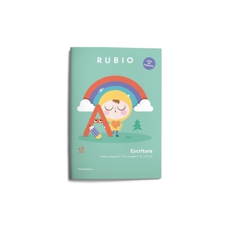 CIMP3-CUADERNO RUBIO A4 ESCRITURA IMPRENTA 3 precio por 1 unidades