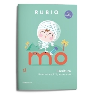 CIMP5-CUADERNO RUBIO A4 ESCRITURA IMPRENTA 5 precio por 1 unidades