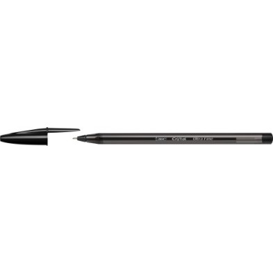 992603-BOLIG.BIC CRISTAL EXACT NEGRO precio por 20 unidades