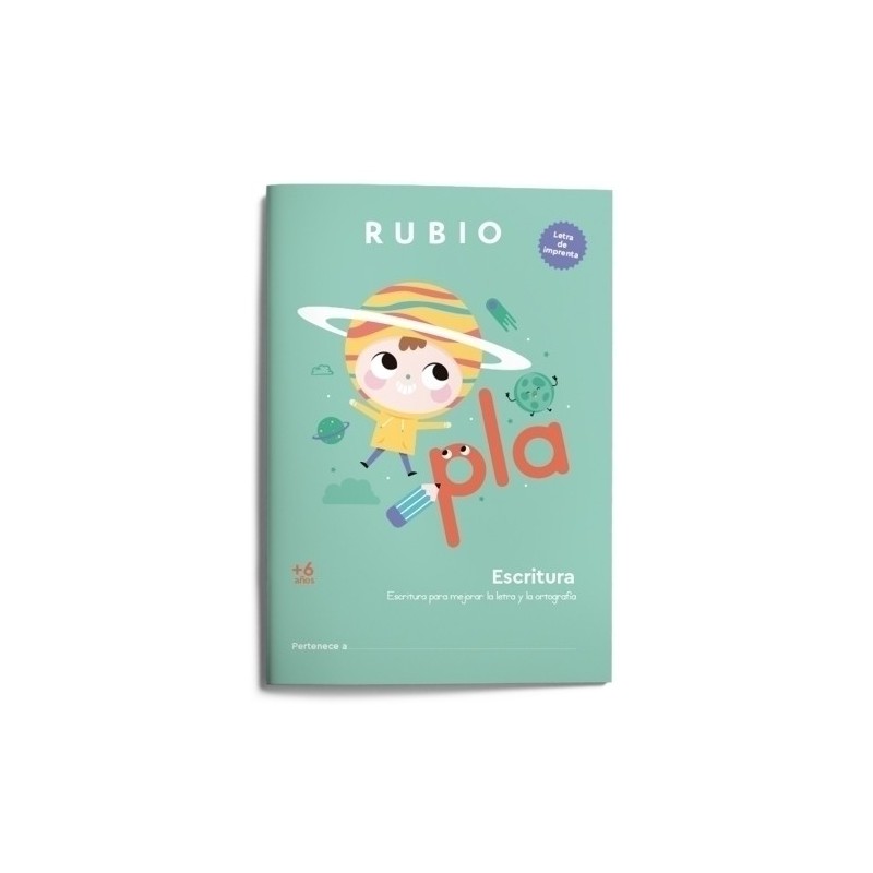 CIMP6-CUADERNO RUBIO A4 ESCRITURA IMPRENTA 6 precio por 1 unidades