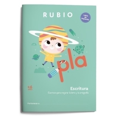 CIMP6-CUADERNO RUBIO A4 ESCRITURA IMPRENTA 6 precio por 1 unidades