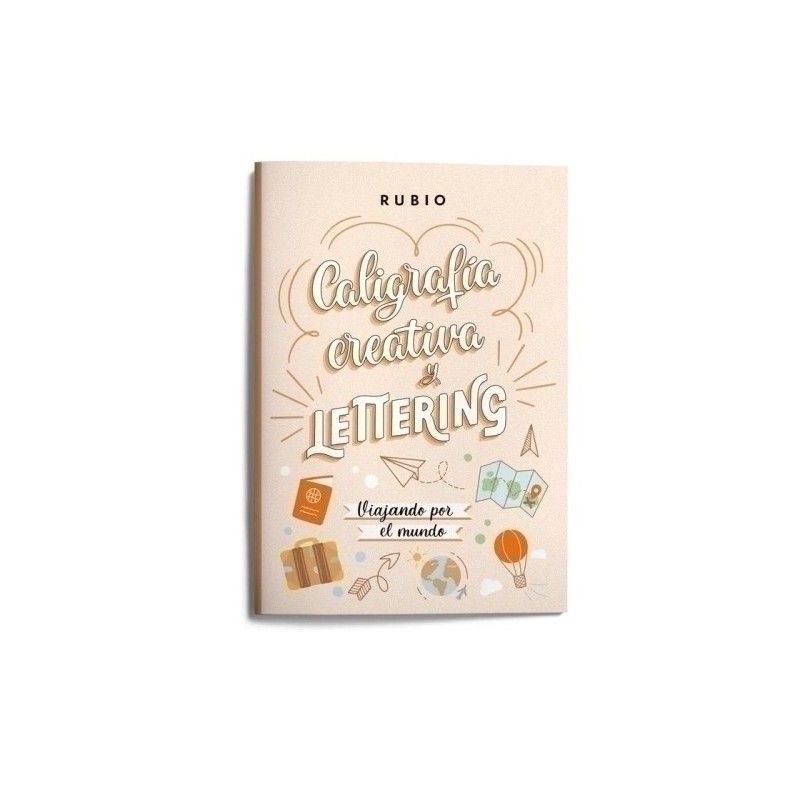 LETT_VIAJANDO-CUADERNO RUBIO CALIGRAFIA CREATIVA VIAJA precio por 1 unidades