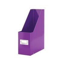 60470062-REVISTERO CARTON LEITZ PLEGABLE VIOLETA precio por 1 unidades