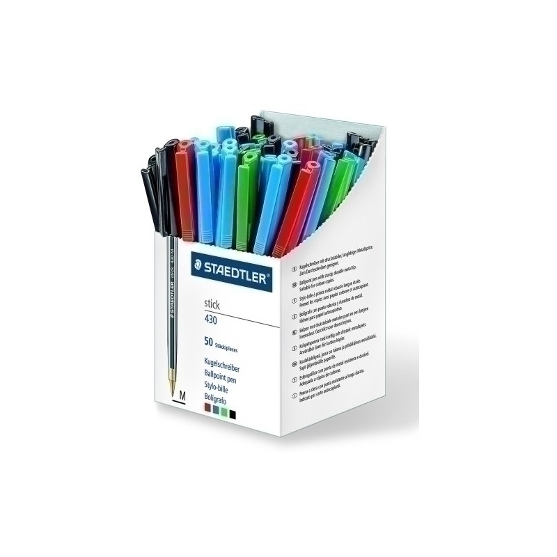 430 M-SCP5-S-BOLIG.STAEDTLER 430 SURT.EXP.50 precio por 1 unidades
