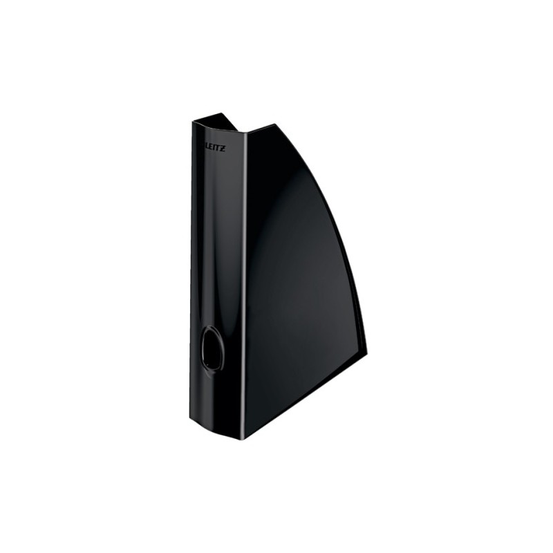 52771095-REVISTERO PLASTICO LEITZ WOW NEGRO precio por 1 unidades