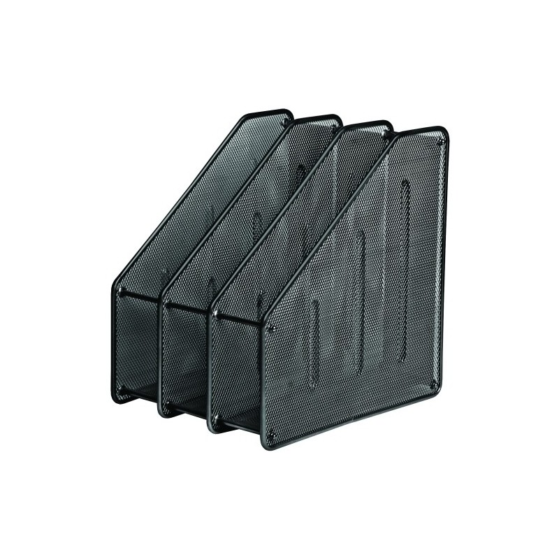91330-REVISTERO FOROFIS TRIPLE METALICO NEGRO precio por 1 unidades