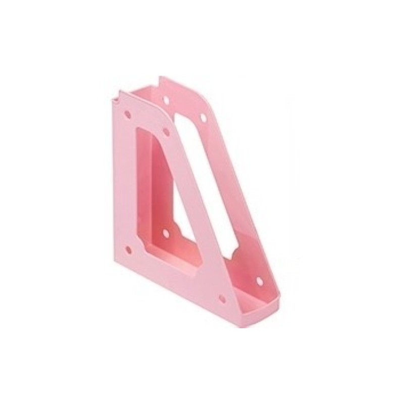 151-32-REVISTERO PLASTICO FAIBO ROSA PASTEL precio por 10 unidades
