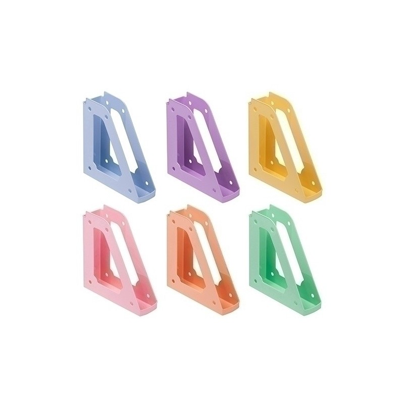 151-30-REVISTERO PLASTICO FAIBO PASTEL C.10 precio por 1 unidades