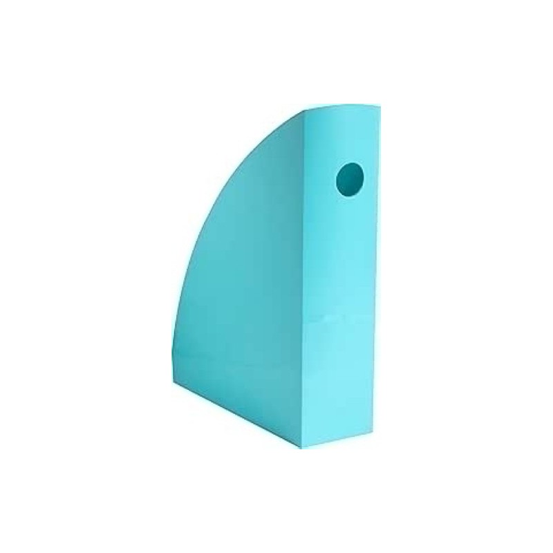18263D-REVISTERO PLASTICO EXACOMP.MAG-CUBE VERD precio por 1 unidades