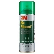 REMOUNT-PEGAMENTO SPRAY 3M 400ml REMOVIB. (VERDE precio por 1 unidades