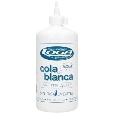ESC00009-COLA BLANCA LOGA 500g precio por 1 unidades