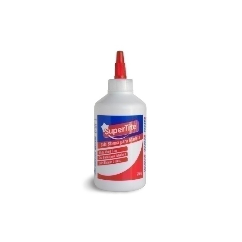 2438-COLA BLANCA SUPERTITE 250g precio por 1 unidades