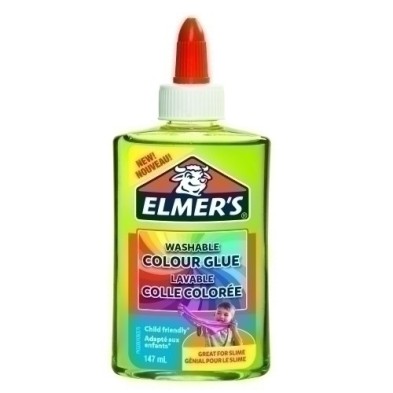 2109504-COLA ELMER´S SLIME TRANSLUCIDO VERDE precio por 3 unidades
