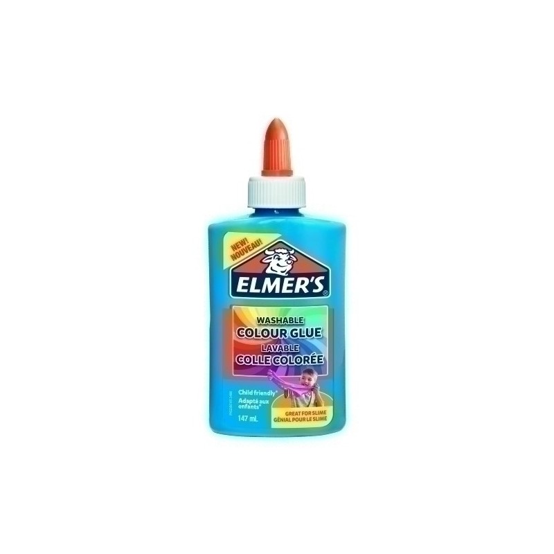 2109500-COLA ELMER´S SLIME OPACO AZUL precio por 3 unidades