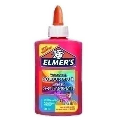 2109491-COLA ELMER´S SLIME OPACO ROSA precio por 3 unidades