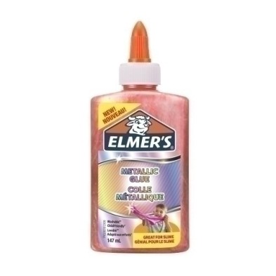 2109508-COLA ELMER´S SLIME METALICO ROSA precio por 3 unidades