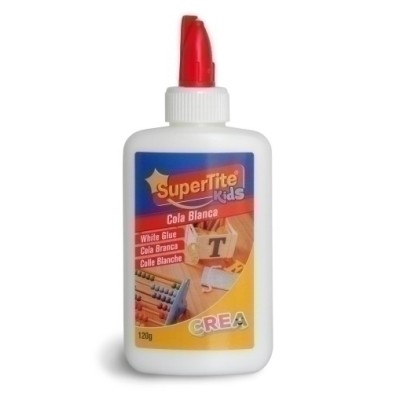 2427-COLA BLANCA SUPERTITE ESCOLAR 120g precio por 12 unidades