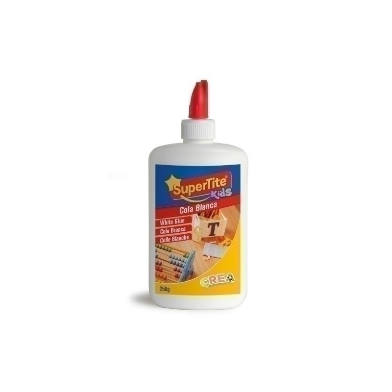 2426-COLA BLANCA SUPERTITE ESCOLAR 250g precio por 6 unidades