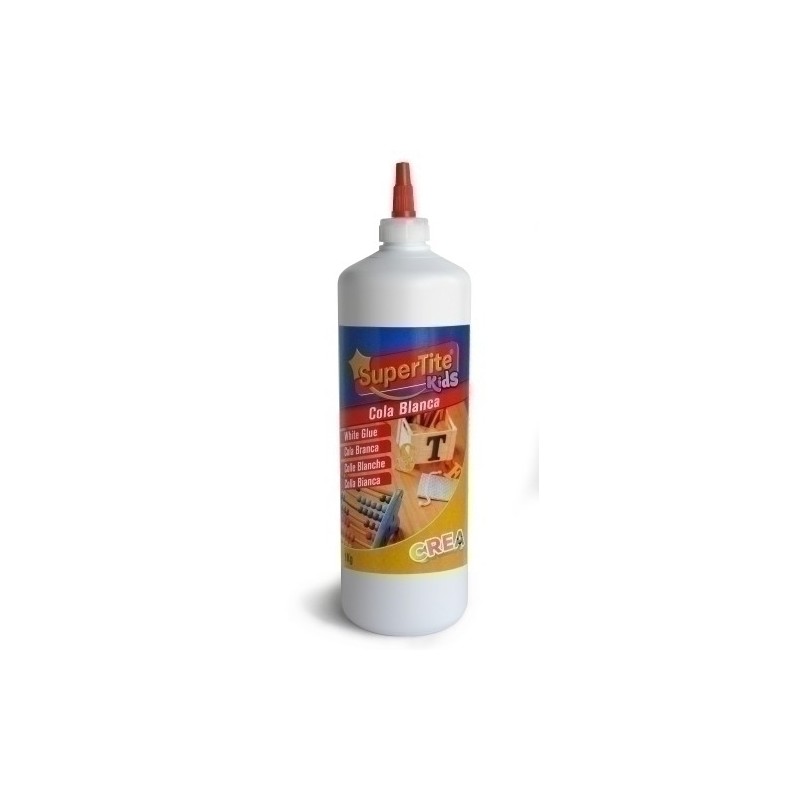 2718-COLA BLANCA SUPERTITE ESCOLAR 1000g precio por 12 unidades