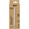 997202-BOLIG.BIC CRISTAL RE´NEW METAL AZUL + 2 precio por 3 unidades