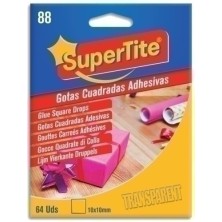 2788-PUNTOS ADHESIVOS SUPERTITE CUAD. 64 uds precio por 12 unidades