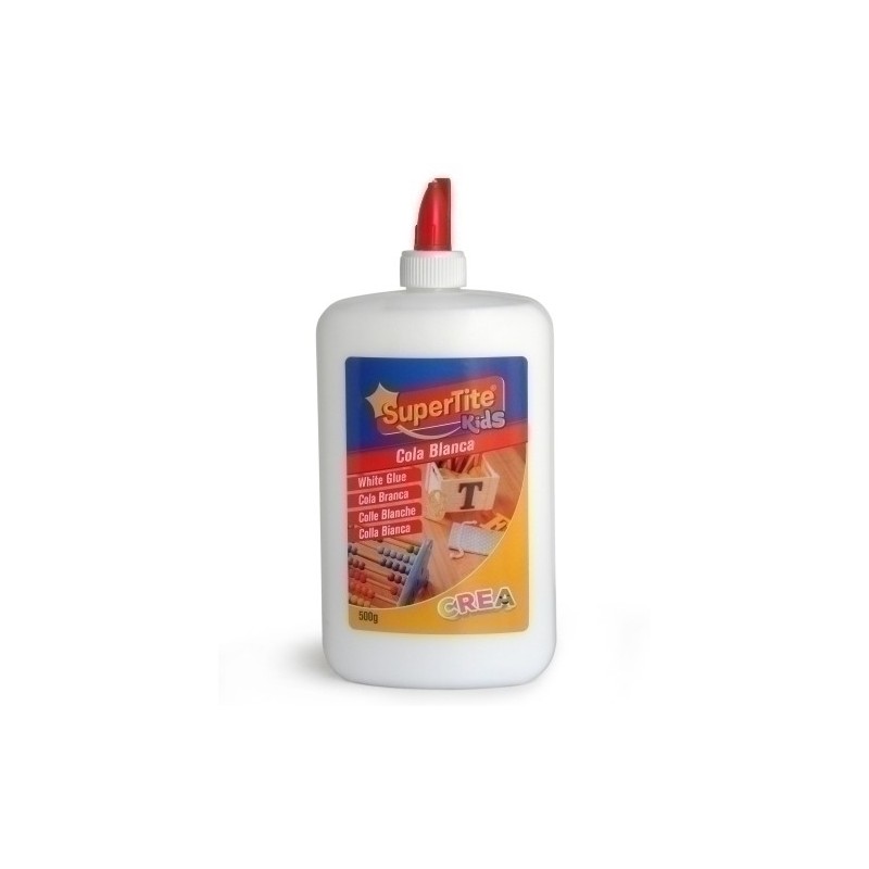 2797-COLA BLANCA SUPERTITE ESCOLAR 500g precio por 6 unidades
