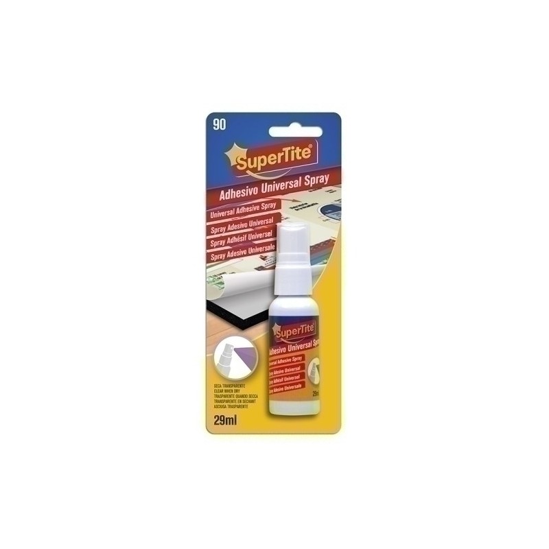 2790-PEGAMENTO UNIVERSAL SUPERTITE SPRAY 29ml precio por 12 unidades