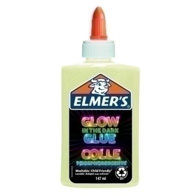 2162077-COLA ELMER´S SLIME BRILLA OSC. NAT. precio por 1 unidades