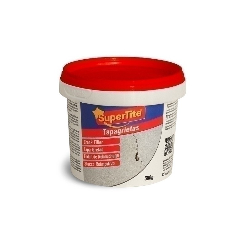 2785-MASILLA SUPERTITE TAPAGRIETAS 500g precio por 12 unidades