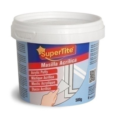 2796-MASILLA SUPERTITE ACRILICA 500g precio por 12 unidades