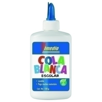 7001592-COLA BLANCA IMEDIO ESCOLAR 125 Gr precio por 12 unidades