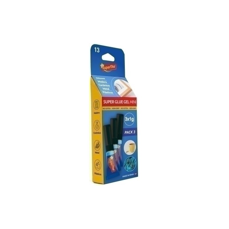 2513-PEGAMENTO INST. SUPERTITE GEL 3x1g precio por 12 unidades