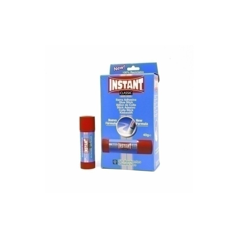 13001-BARRA PEGAMENTO INSTANT CLASSIC 40g precio por 12 unidades
