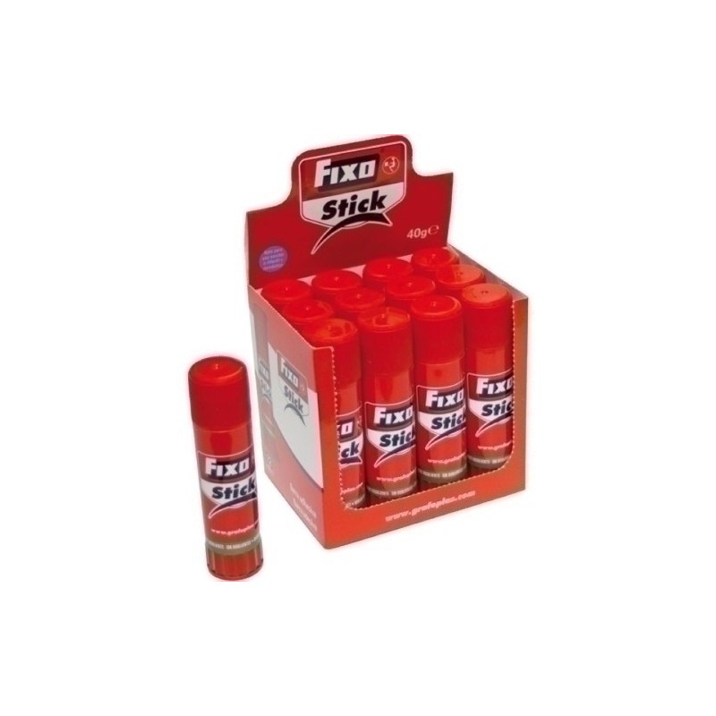 00020400-BARRA PEGAMENTO FIXO 40g precio por 12 unidades