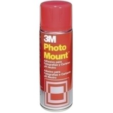 PHOTO-M-PEGAMENTO SPRAY 3M 400ml PHOTO (ROJO) precio por 1 unidades