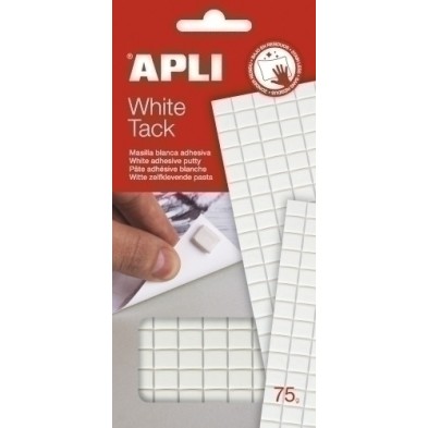 11803-MASILLA ADHESIVA APLI-TACK 75g BLCO.CUAR precio por 12 unidades