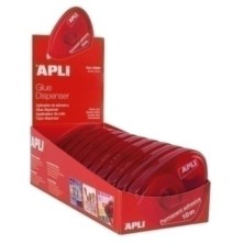 11037-ROLLER ADHESIVO APLI CASSETTE PERM. DOBL precio por 10 unidades