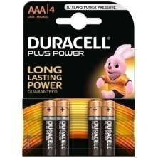 LR03 AAA PLUS-PILAS DURACELL AAA PLUS (MN2400-LR03) B4 precio por 1 unidades