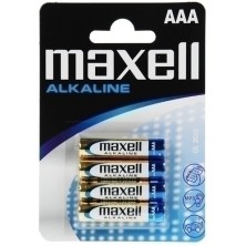 LR03-B4 MXL-PILAS ALCALINA MAXELL LR03 B/4 precio por 1 unidades