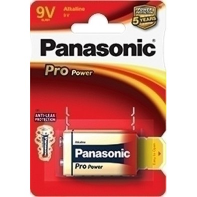 6LR61/1BP AP-PILAS PANASONIC ALKALINE LR61 B/1 precio por 1 unidades