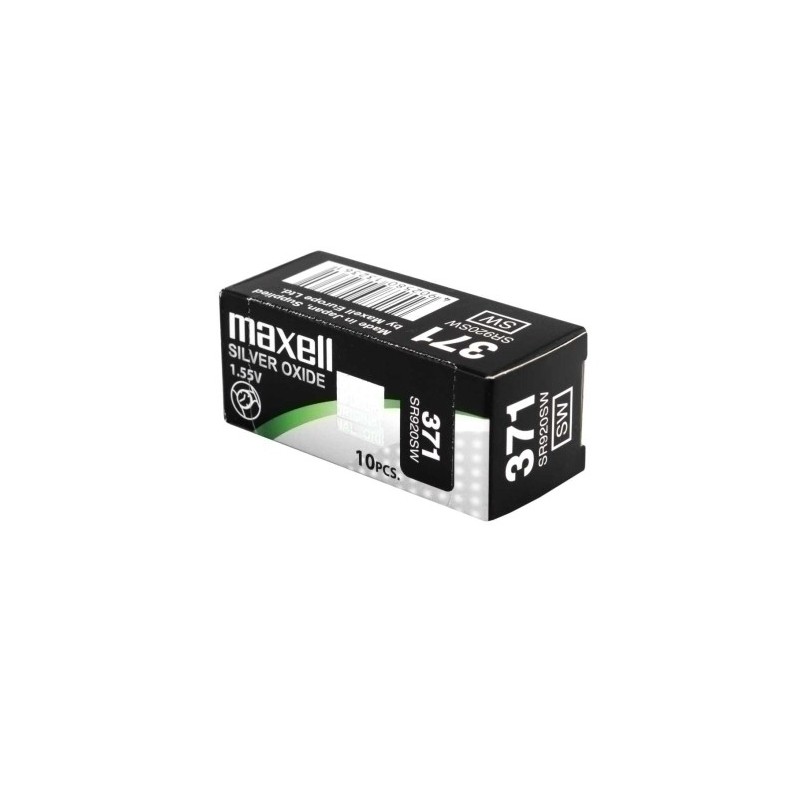 371 (SR0920SW)-PILAS MAXELL MICRO SR0920SW 1.55V B/1 precio por 10 unidades