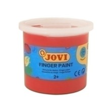 56007-PINTURA DEDOS JOVI 125 ml ROJO precio por 5 unidades