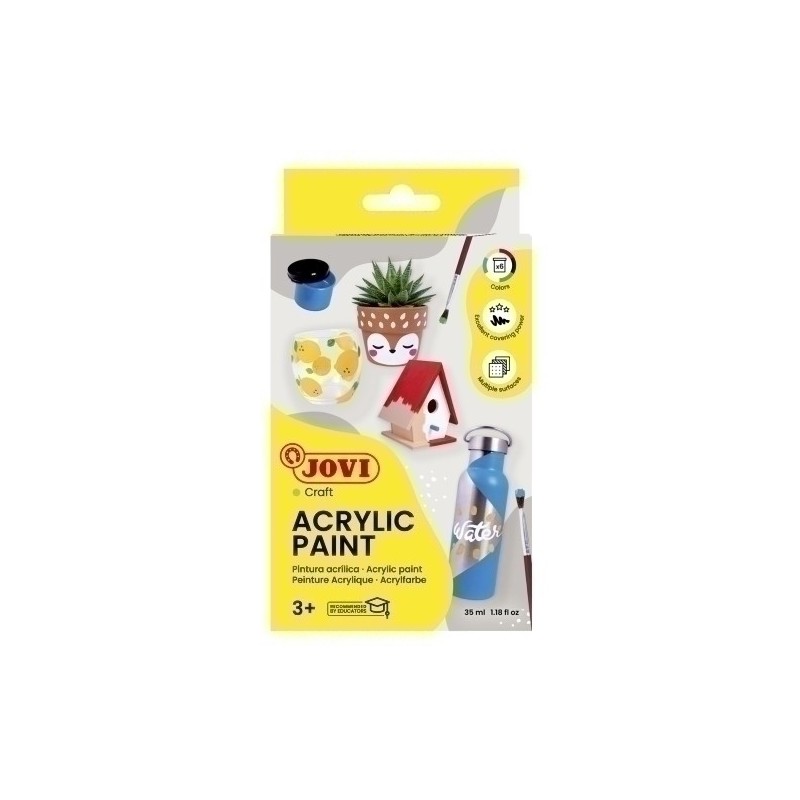 670-PINTURA LX.JOVI DECOR  55 ml CAJA de 6 precio por 1 unidades
